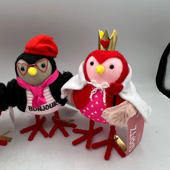Spritz Target Valentine’s Day Birds set of 3 2024 edition NWT - Picture 2 of 10